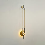 Ellipse Ring Marble Wall Light