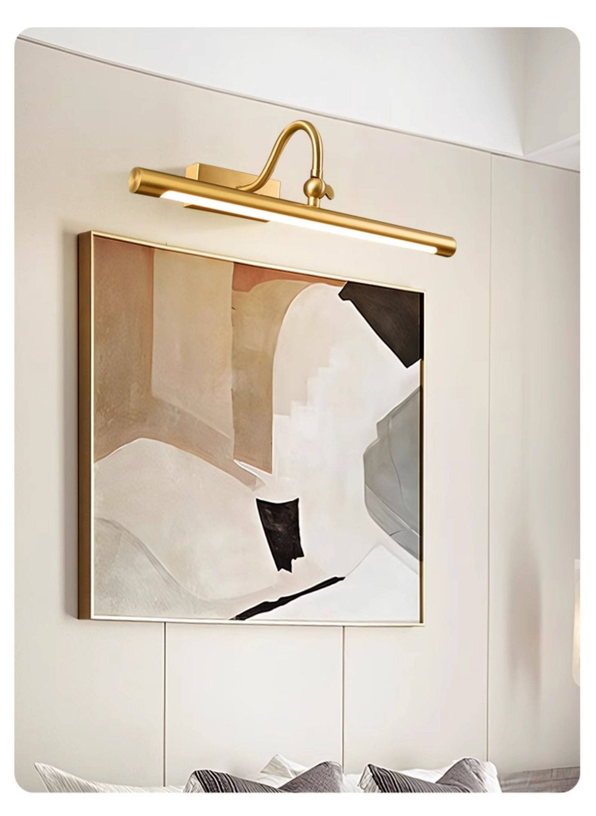 Ellis Linear LED Wall Sconce in Bronze, Black, or Gold