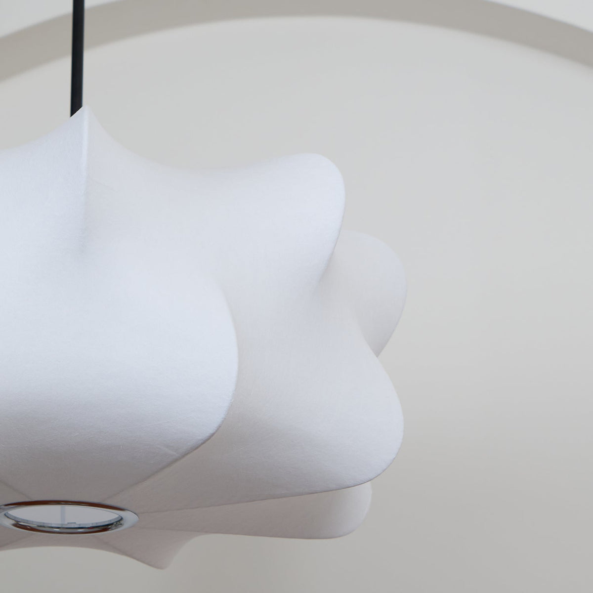Elysia Pendant Swag Light – Modern Silk Cocoon Pendant for Dining & Living Rooms