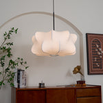 Elysia Pendant Swag Light – Modern Silk Cocoon Pendant for Dining & Living Rooms