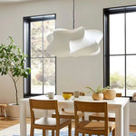 Elysia Pendant Swag Light – Modern Silk Cocoon Pendant for Dining & Living Rooms