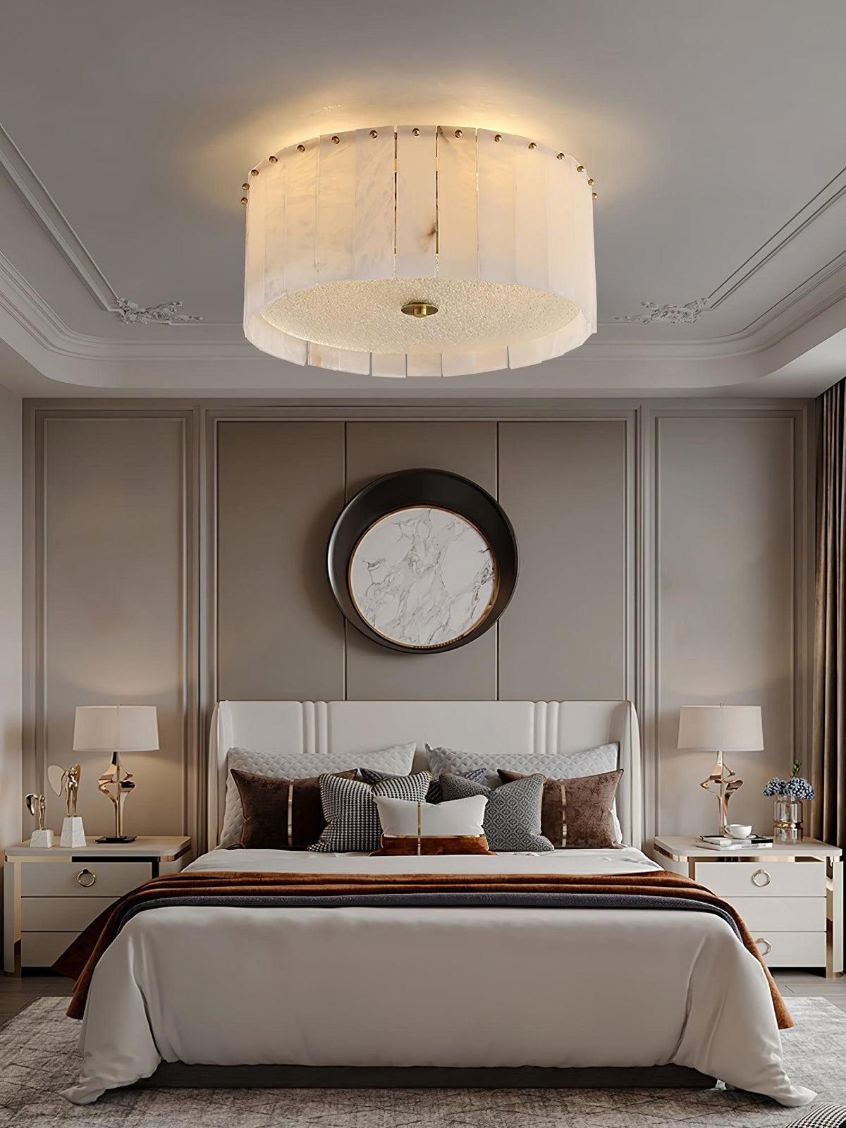 Elysian Alabaster Ceiling Lamp