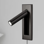 Embedded Bedside Plug In Sconce