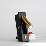Embedded Bedside Plug In Sconce