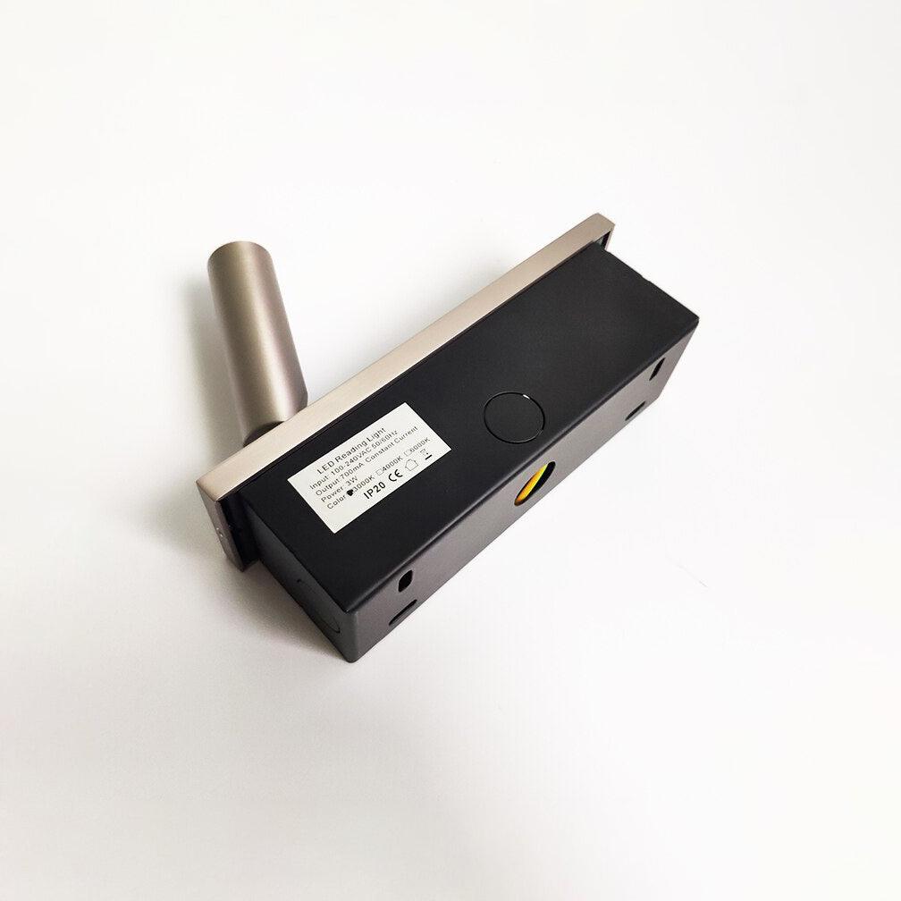 Embedded Bedside Plug In Sconce