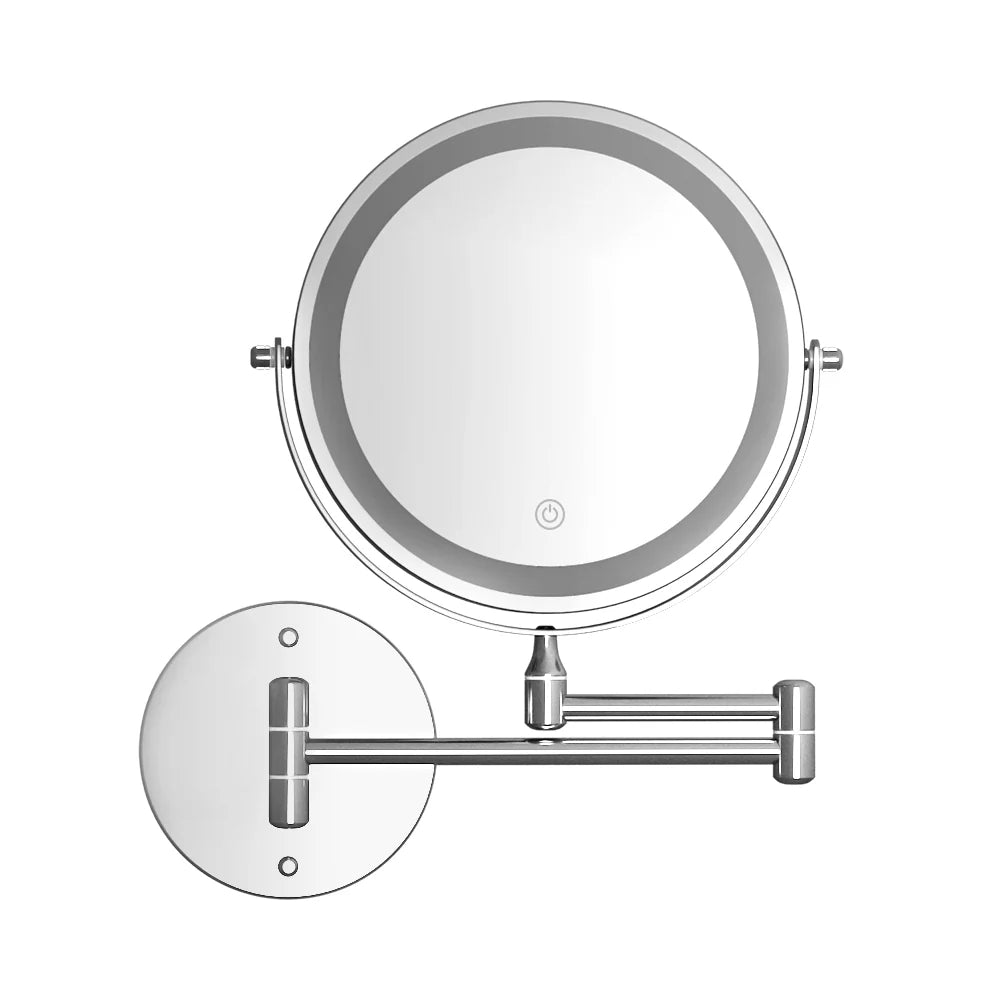 Three Tone Dimming Wall Mounted Makeup Mirror