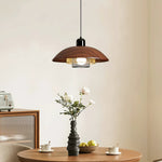 Ember Dome Pendant Light – Modern Metal Hanging Lamp for Dining & Living Spaces