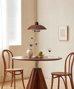 Ember Dome Pendant Light – Modern Metal Hanging Lamp for Dining & Living Spaces