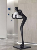 Embrace Of Light Sculpture Floor Lamp