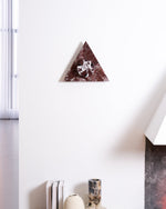 Virida Sculptural Marble Wall Sconce with Integrated LED