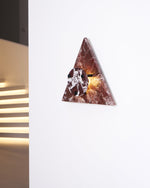 Virida Sculptural Marble Wall Sconce with Integrated LED