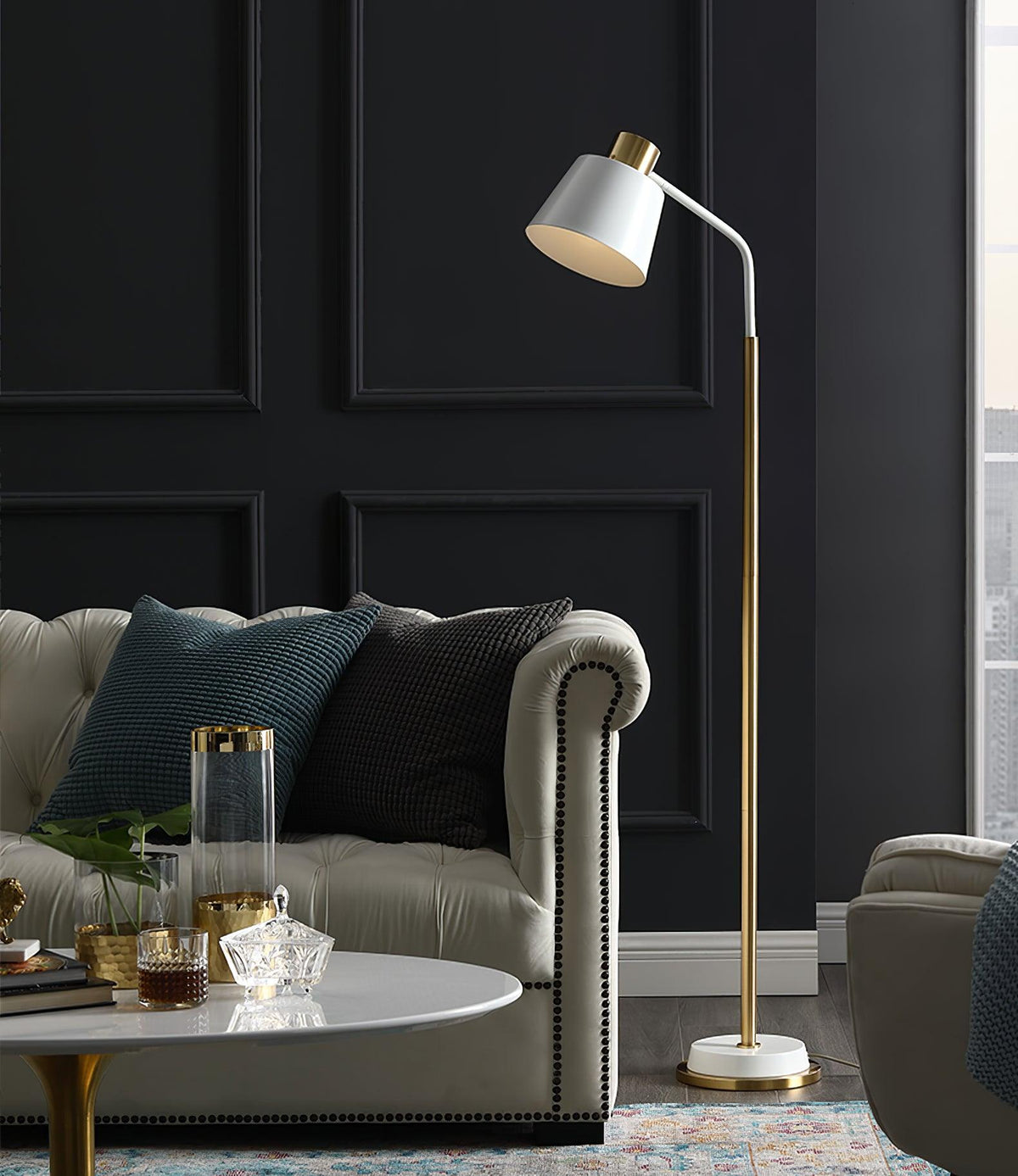 Emmental Floor Lamp – Sculptural Mid-Century Modern Standing Light