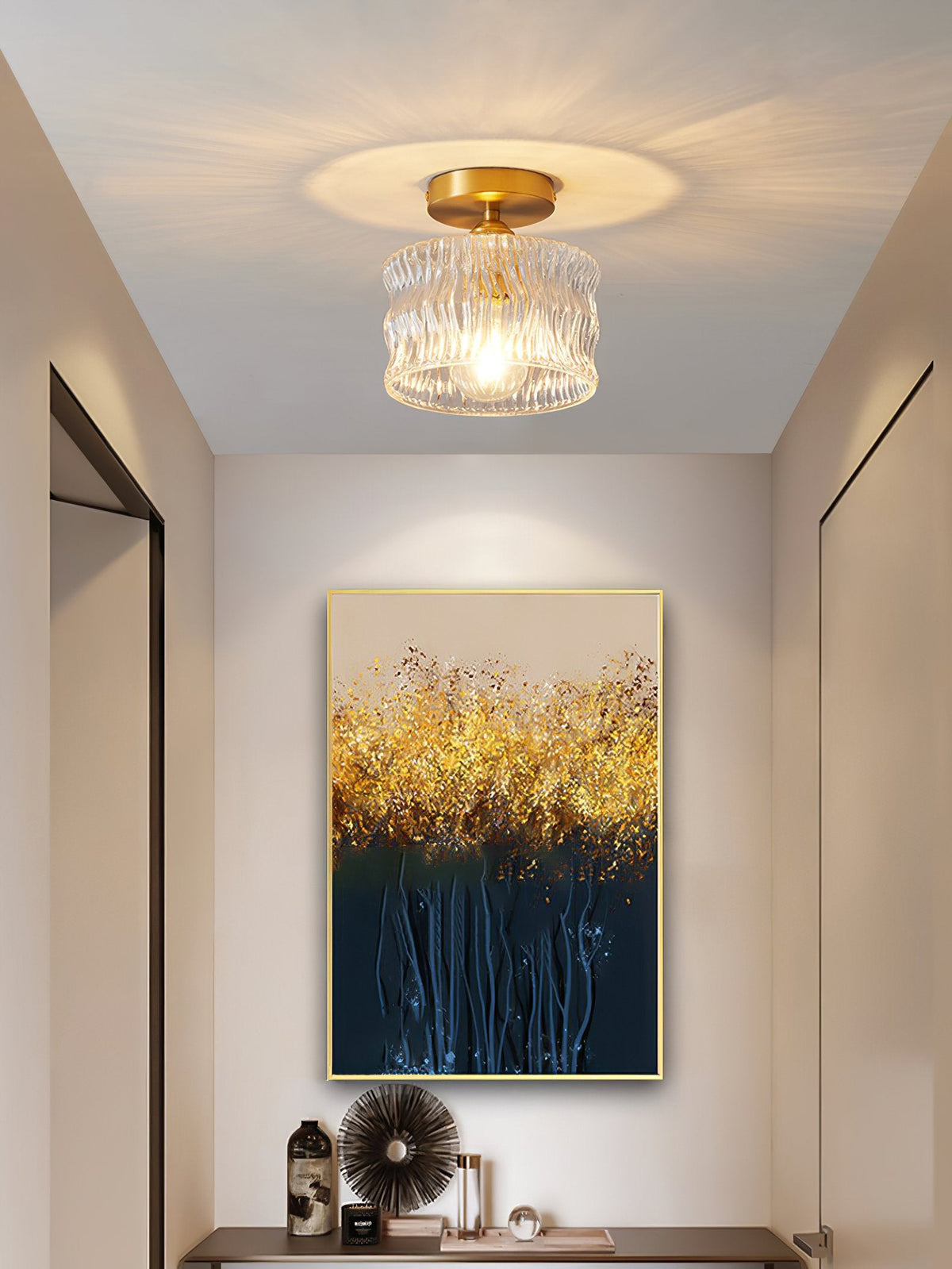 Empatia Glass Ceiling Lamp