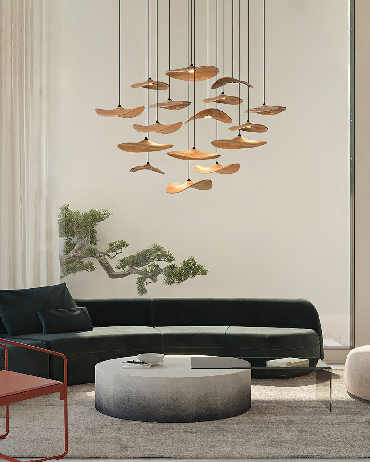empty-leaf-chandelier