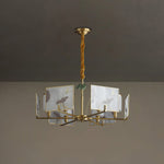 Enamel Lotus Chandelier