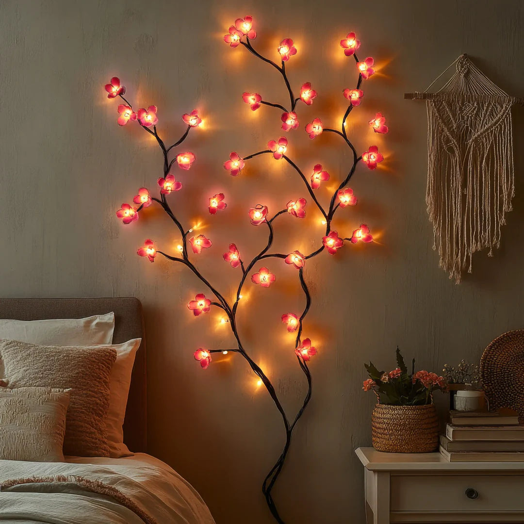 Cherry Blossom Whisper Wall Light