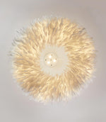 Goose Feathers Pendant Lamp