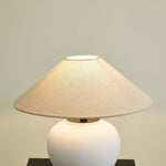 Erison Ceramic Table Lamp – Minimalist Bedside & Living Room Lighting