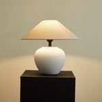 Erison Ceramic Table Lamp – Minimalist Bedside & Living Room Lighting
