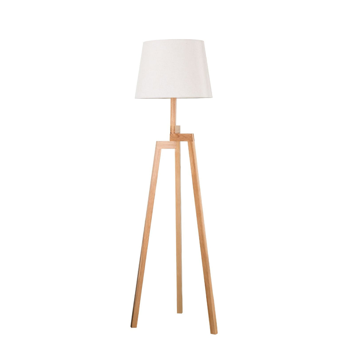 Escada Tripod Wooden Floor Lamp