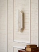 Estelle Wall Sconce in Natural Alabaster — Layered Stone LED Wall Light