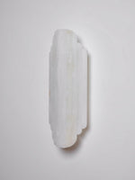 Estelle Wall Sconce in Natural Alabaster — Layered Stone LED Wall Light
