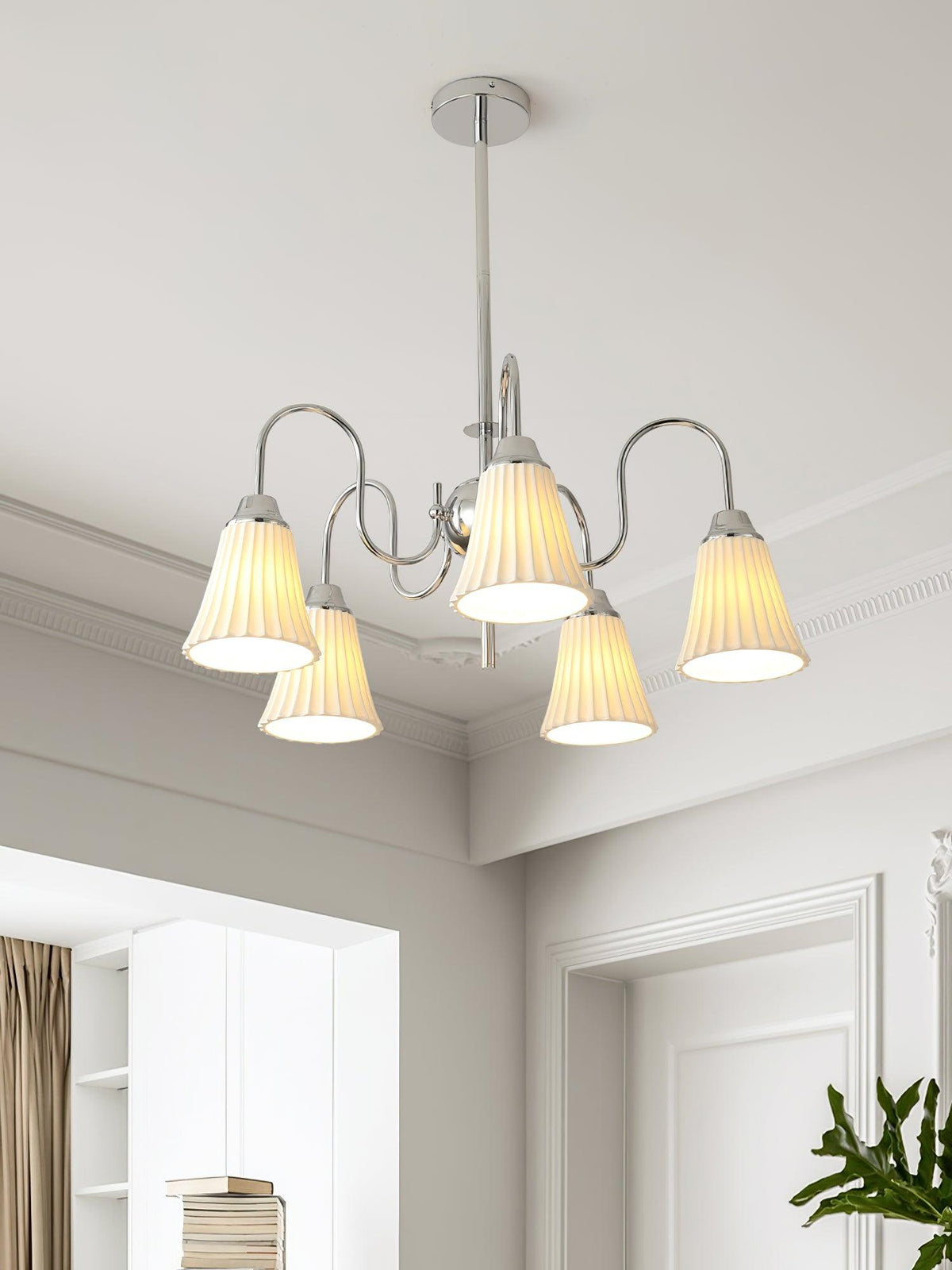 Esther Designer Ceramic Chandelier for Modern Interiors