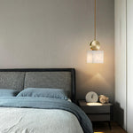Etruscan Aabaster Pendant Light