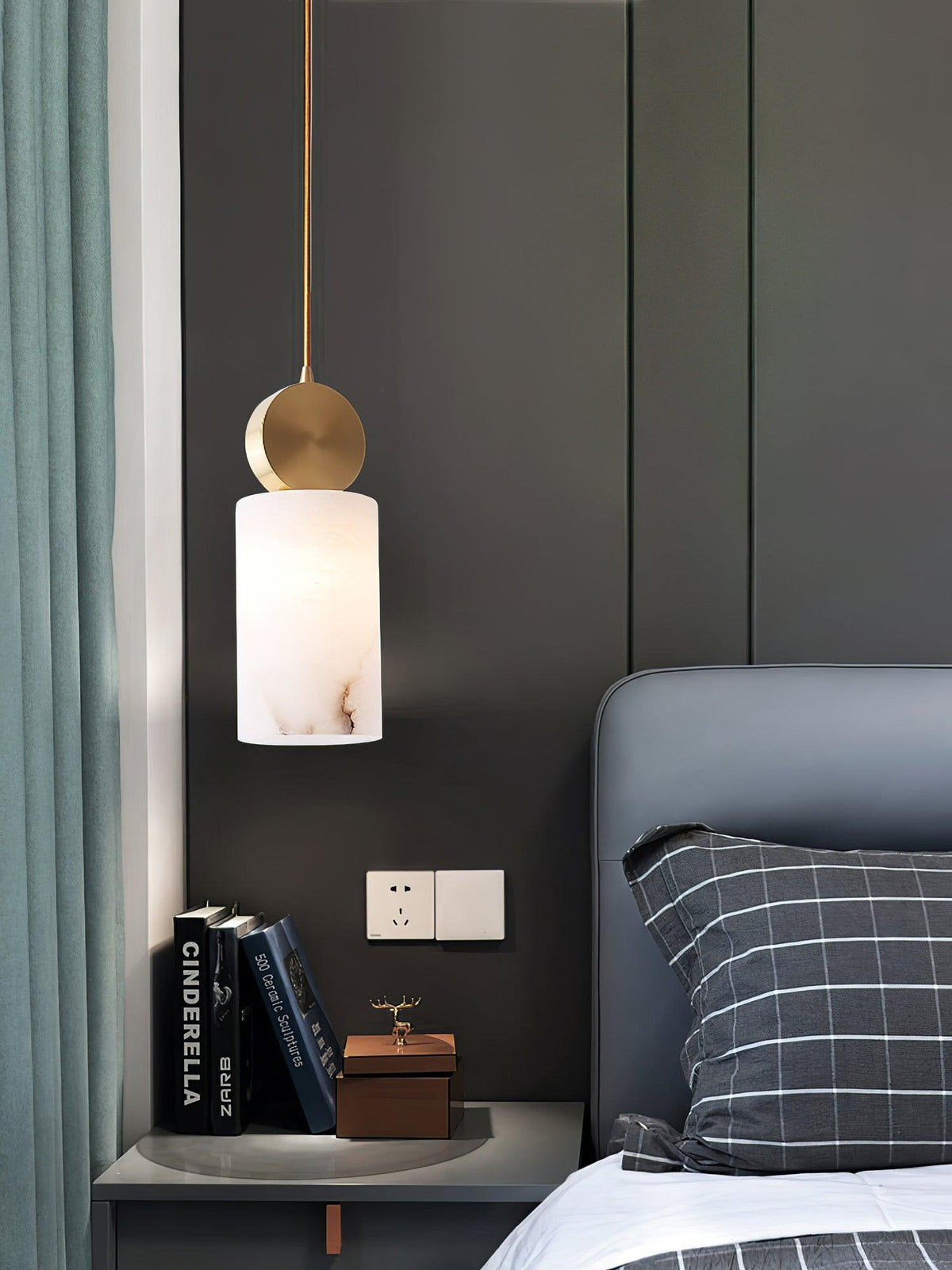 Etruscan Aabaster Pendant Light - ailampplus