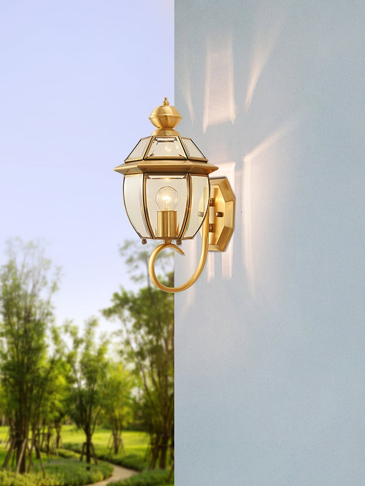 European Style Lantern Wall Light