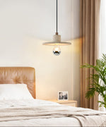 Evirlo Travertine Pendant Light – Modern Stone Pendant Lamp for Dining and Living Spaces