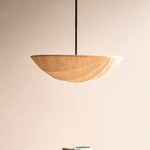 Fabric Saucer Pendant Light – Modern Minimalist Ceiling Lamp for Dining & Living Spaces