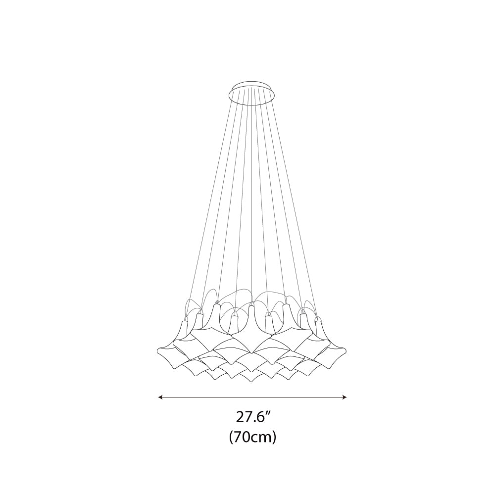 facet-sculpture-cluster-pendant-light