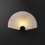 Fan Shaped Alabaster Wall Light