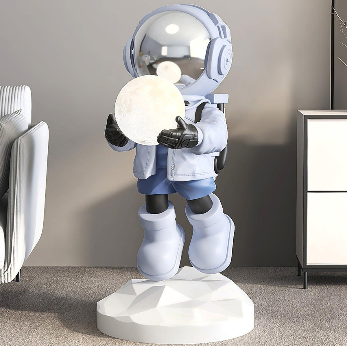 Fantasy Astronaut Built In Battery Floor Light