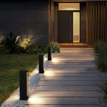 Faro Outdoor Post Light – Modern Cast Aluminum LED Lamp for Pathways & Gardens