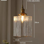 Modern Retro Glass Pendant Lamp