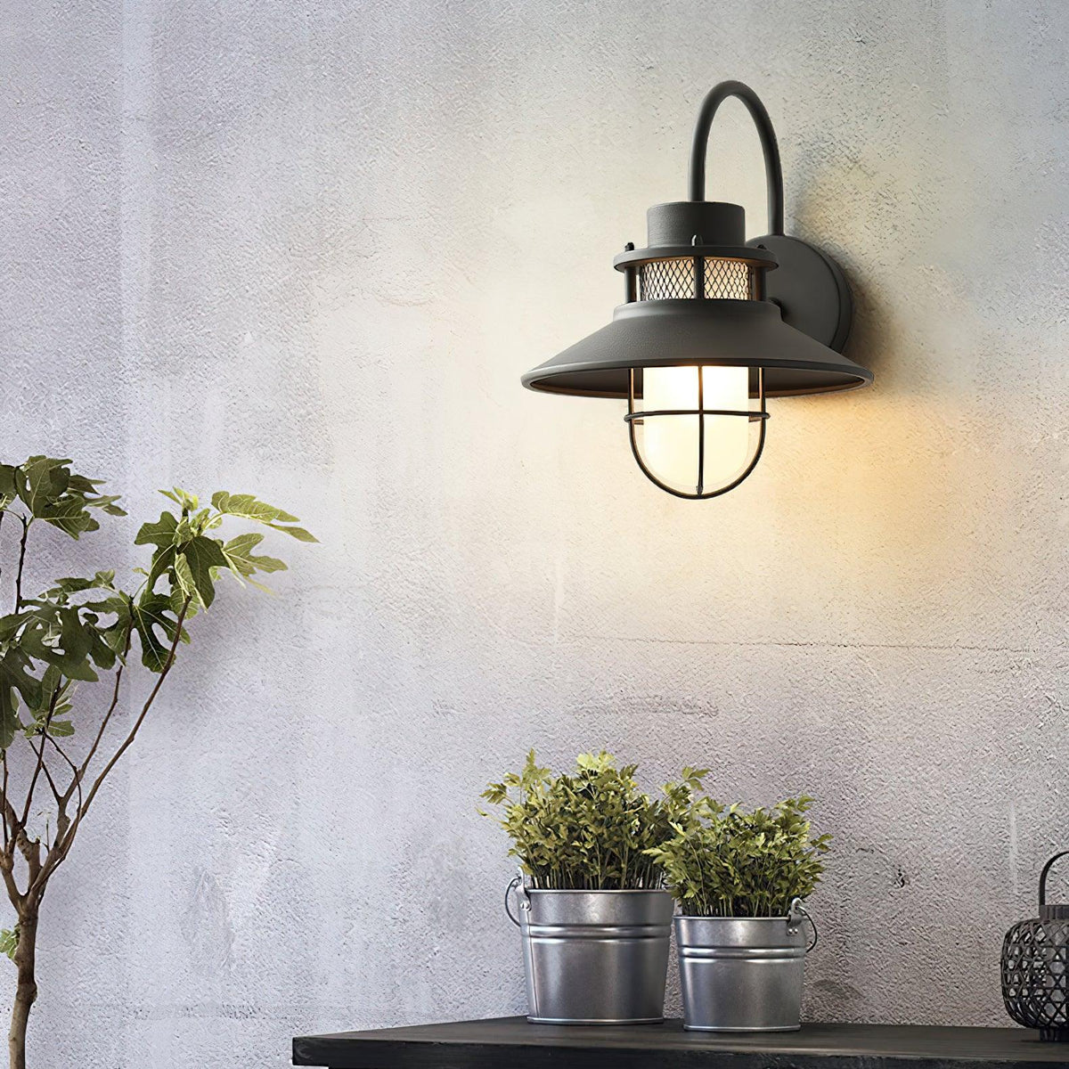 Felix Outdoor Wall Light – IP65 Waterproof Architectural Sconce