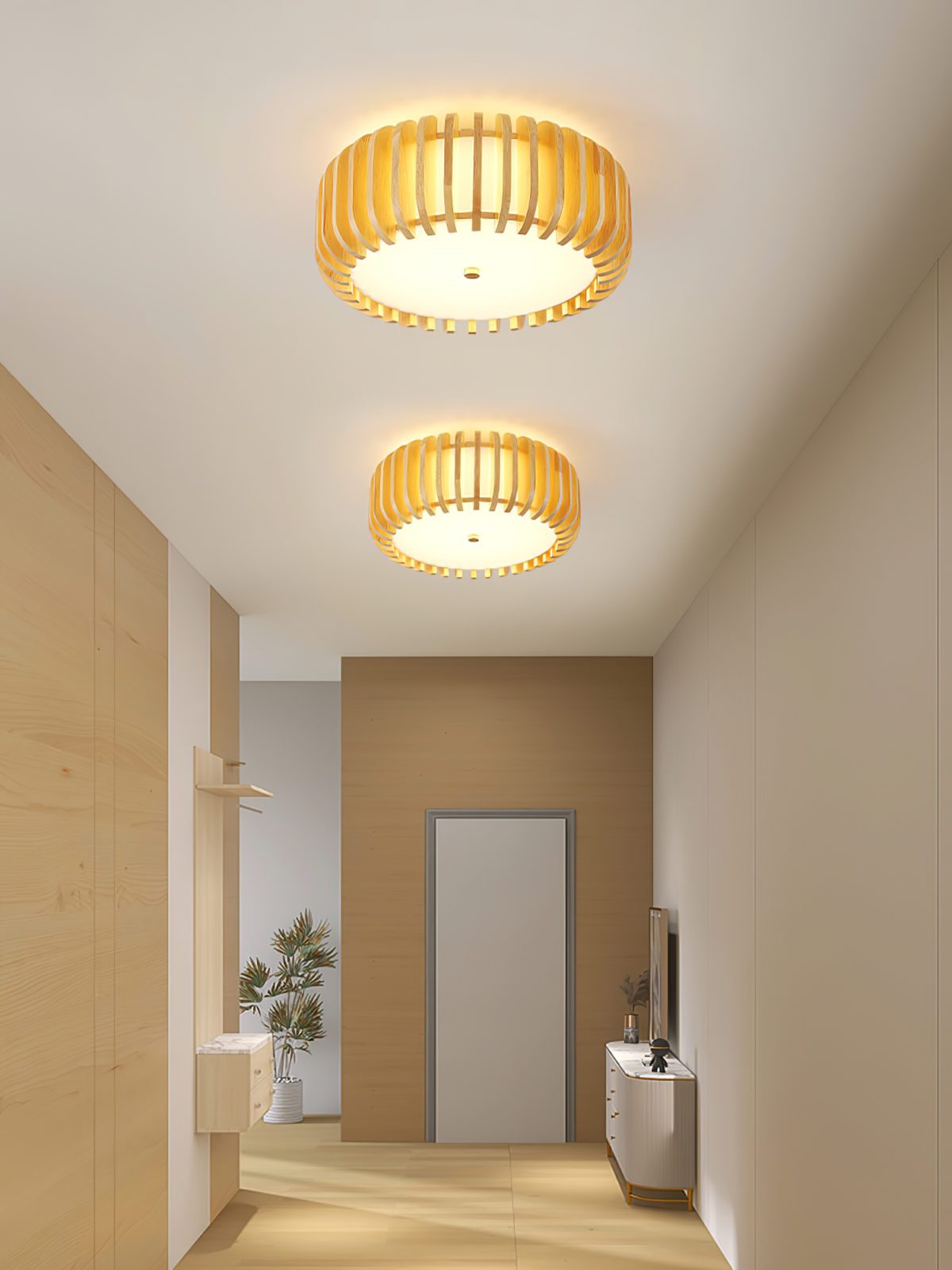 Fence Ceiling Light
