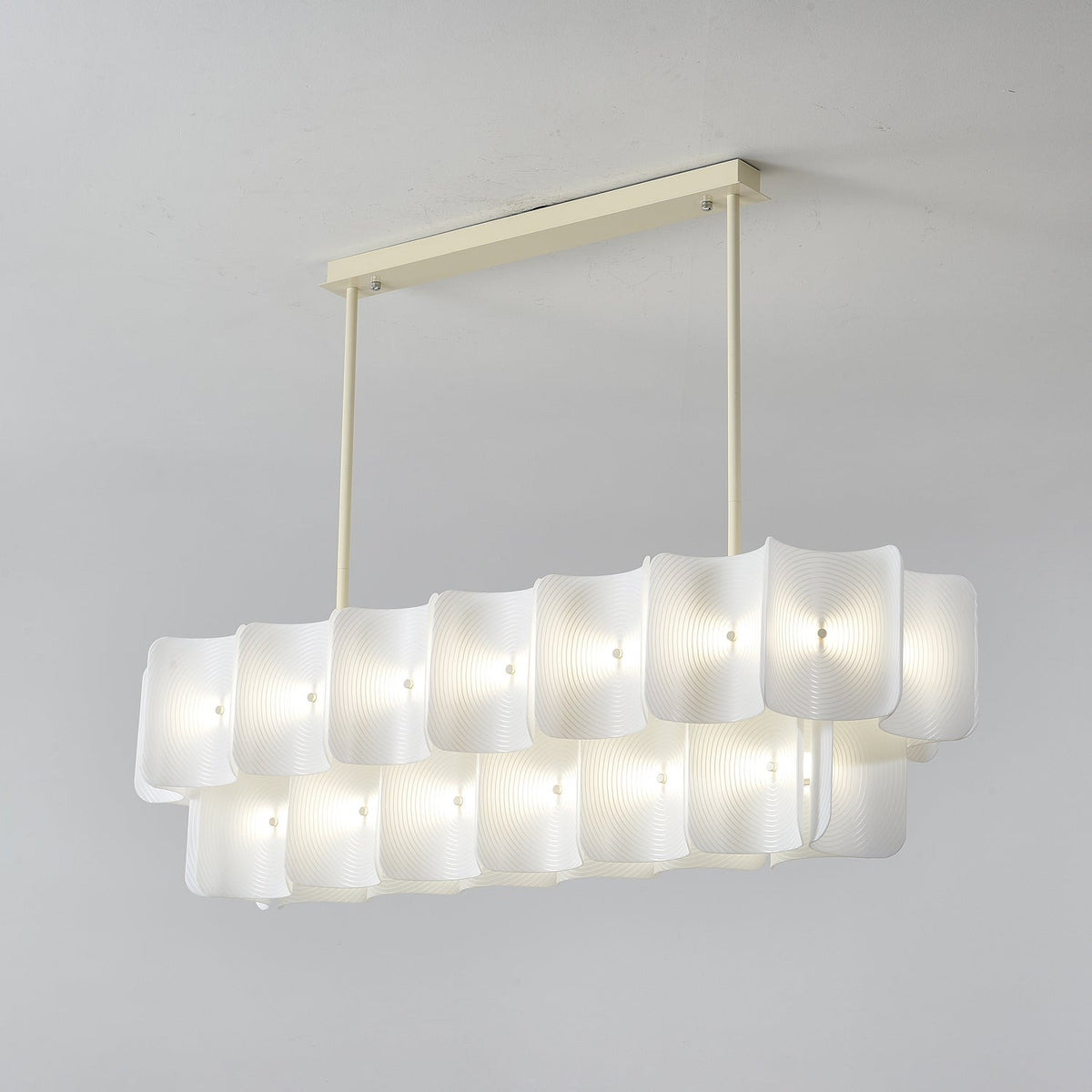 Fingerprint Chandelier – Modern LED Pendant Light for Dining Room, Living Room, and Bedroom