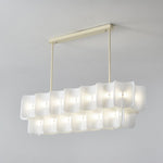Fingerprint Chandelier – Modern LED Pendant Light for Dining Room, Living Room, and Bedroom