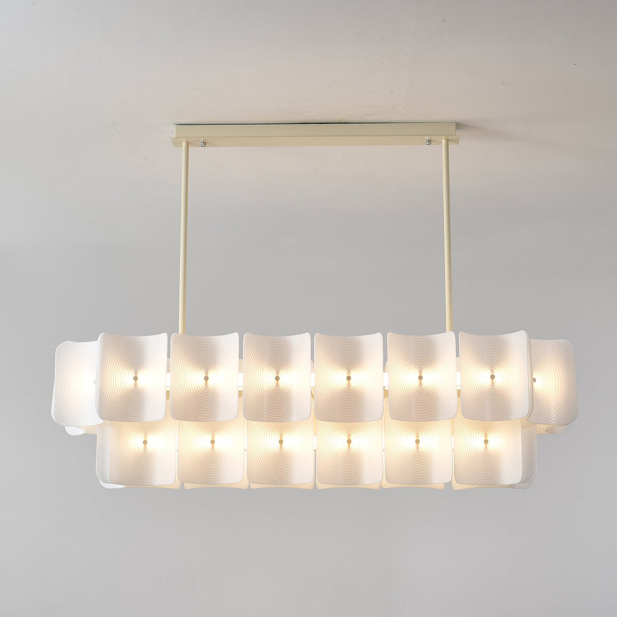 Fingerprint Chandelier – Modern LED Pendant Light for Dining Room, Living Room, and Bedroom
