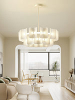 Fingerprint Chandelier – Modern LED Pendant Light for Dining Room, Living Room, and Bedroom
