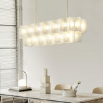 Fingerprint Chandelier – Modern LED Pendant Light for Dining Room, Living Room, and Bedroom