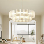 Fingerprint Chandelier – Modern LED Pendant Light for Dining Room, Living Room, and Bedroom