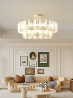 Fingerprint Chandelier – Modern LED Pendant Light for Dining Room, Living Room, and Bedroom