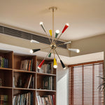 Firework Pop Chandelier – Mid-Century Modern Starburst Pendant Light