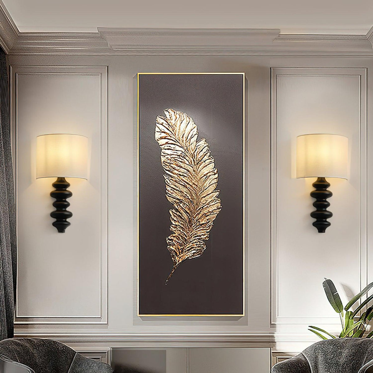 Fishbone Plug In Sconce