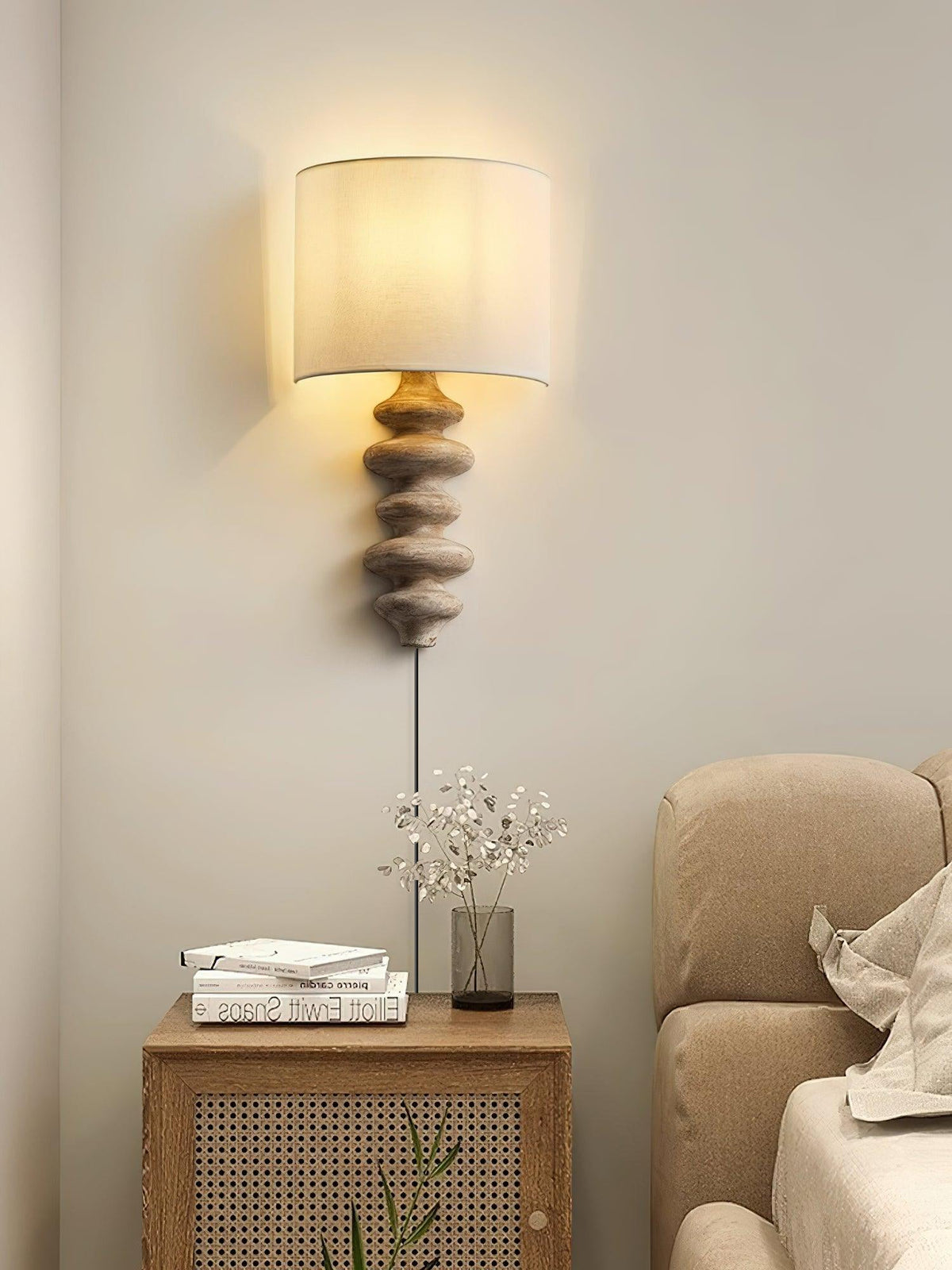 Fishbone Plug In Sconce