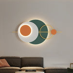 Five Round Wall Lamp
